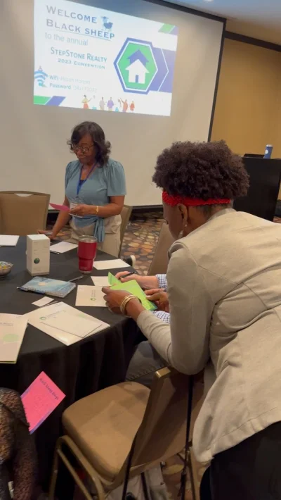 Licensed agents at Black Sheep Broker convention — building the future of creative real estate together