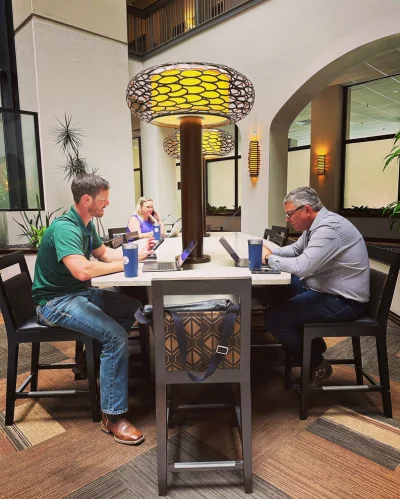 Black Sheep Broker agents at annual convention — real estate professionals networking and learning together